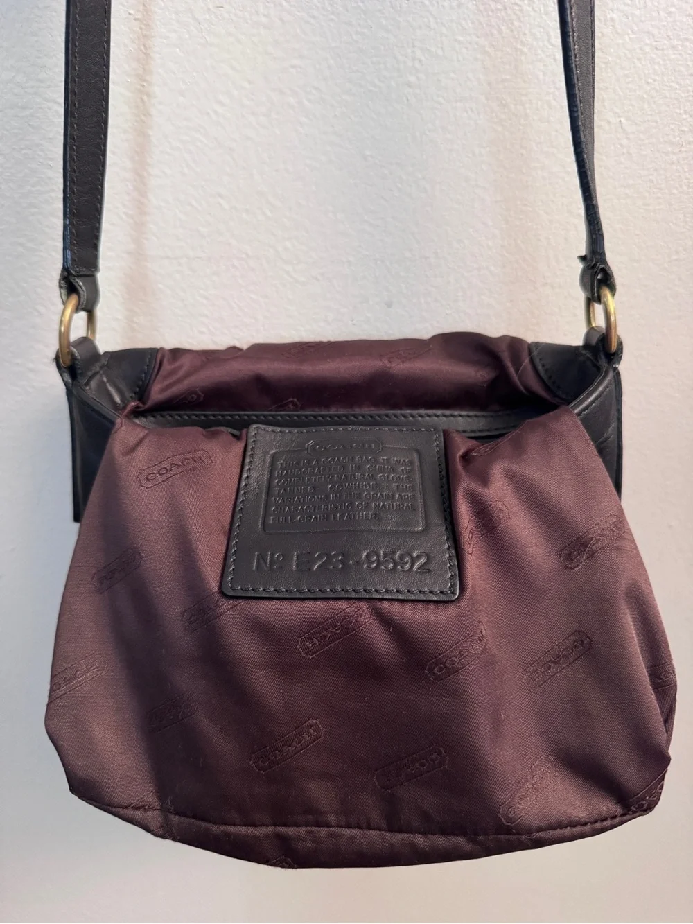 Vintage Coach Legacy Crossbody Bag – Style 9592